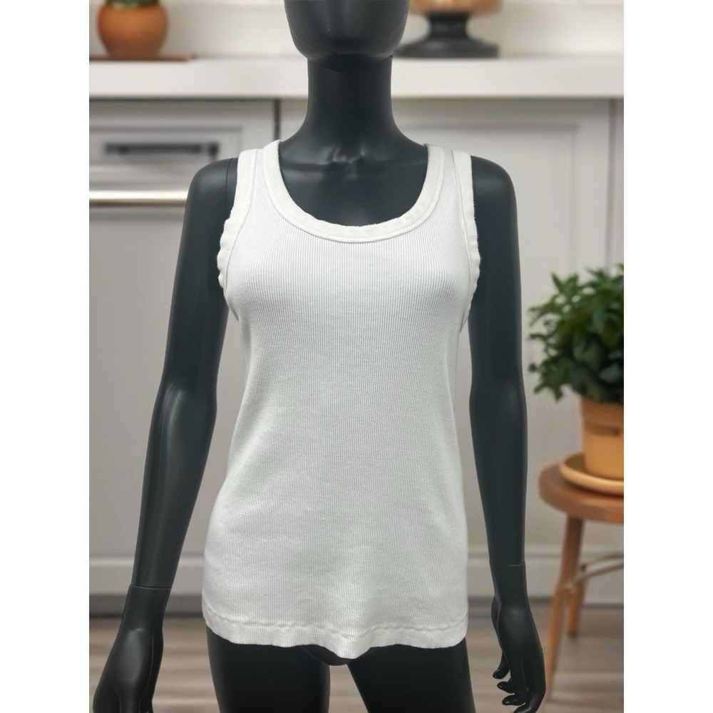 Women's Slim Fit Tank Top - Universal Thread Sz L cotton